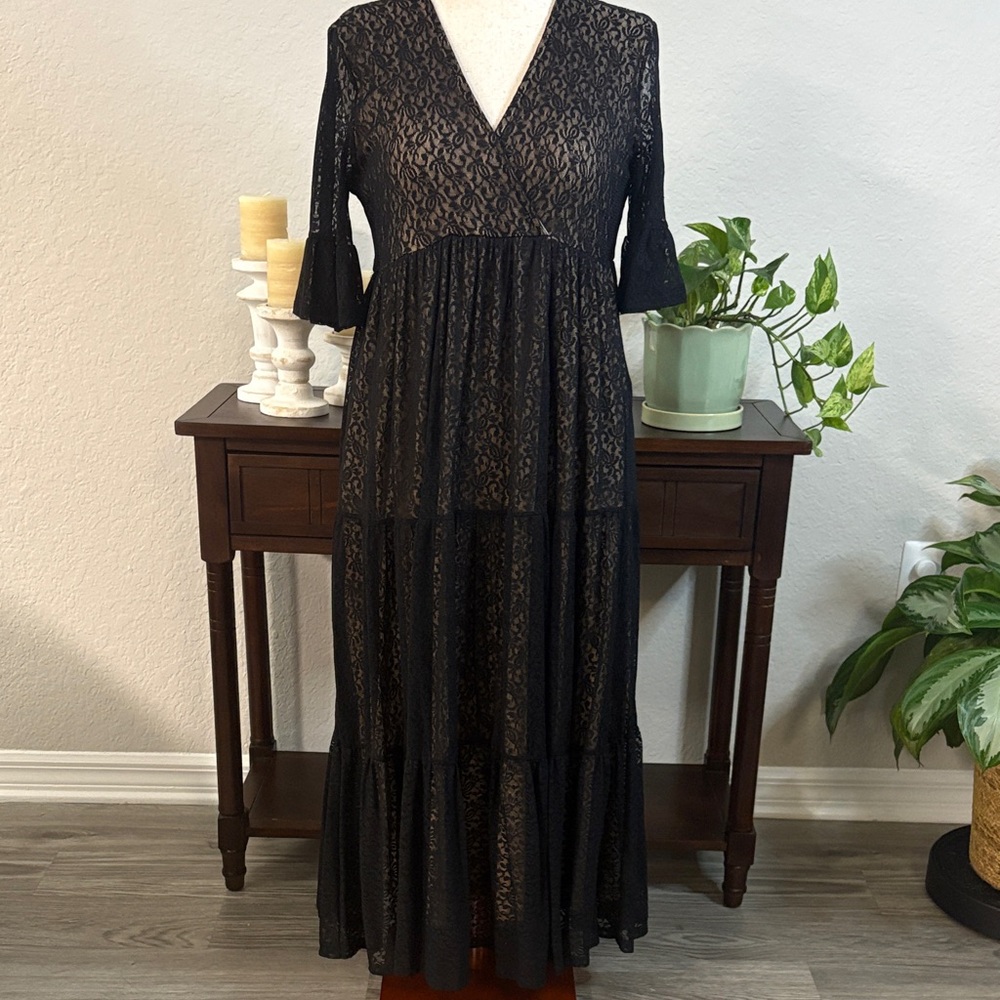 P & Rose Lace Dress NWOT 1972
